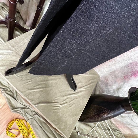 VTG 📌 Hammer Bavarian Pencil Virgin Wool Loden Skirt - Picture 7 of 16